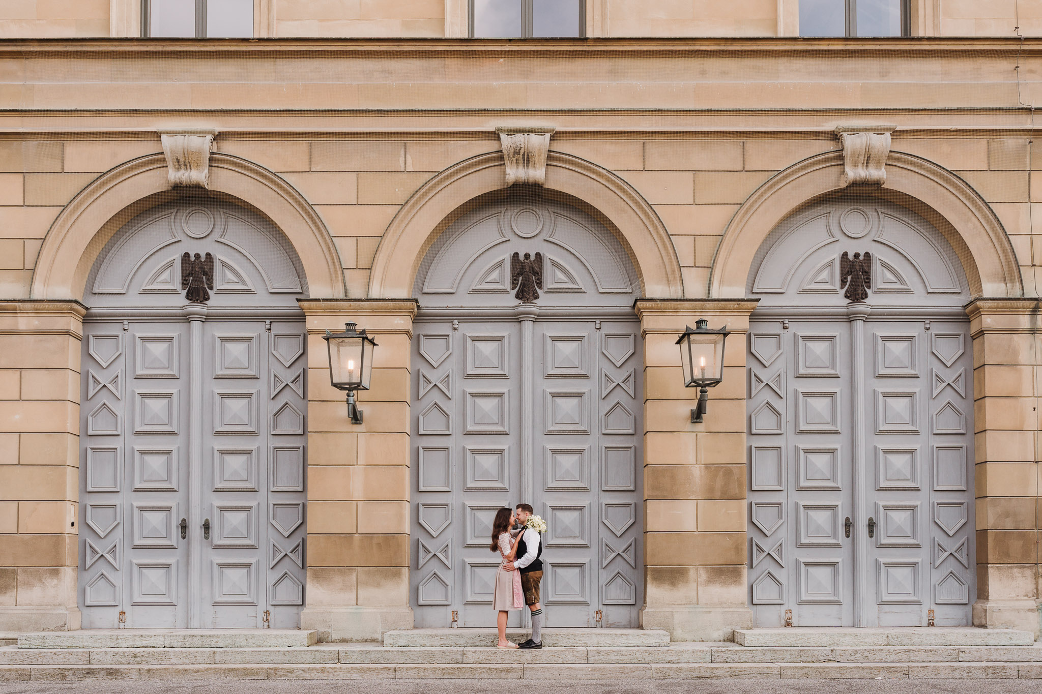 Standesamtliche Hochzeit an der Residenz München